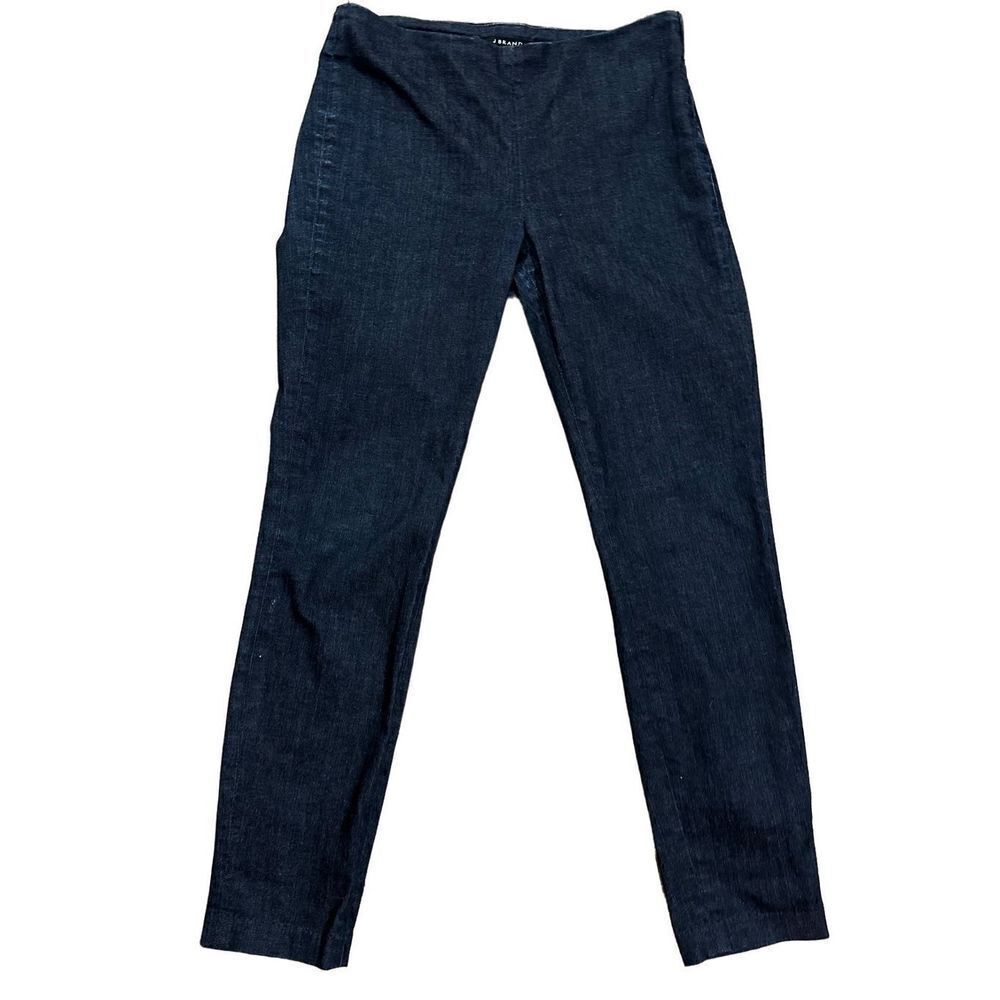 J. Brand dark wash womens pull on jeans‎ zip closure sz 28